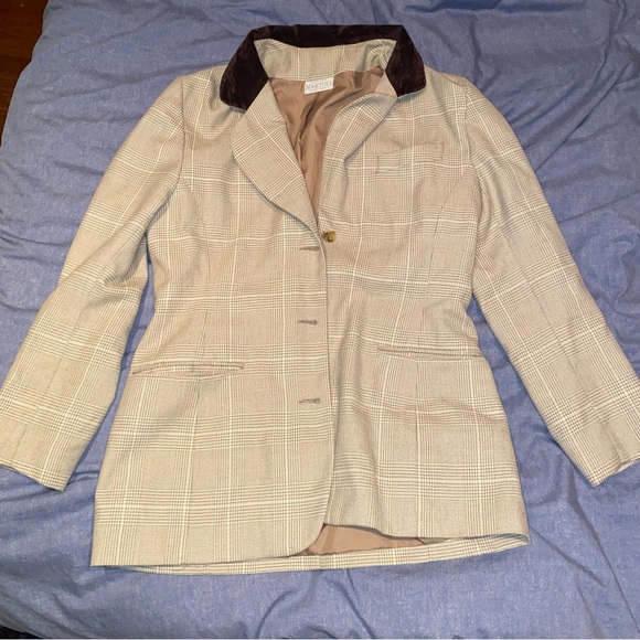 Plaid blazer - Picture 1 of 4